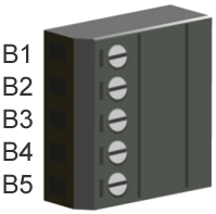 Подключение клеммы TB-PS (питание и RS-485)